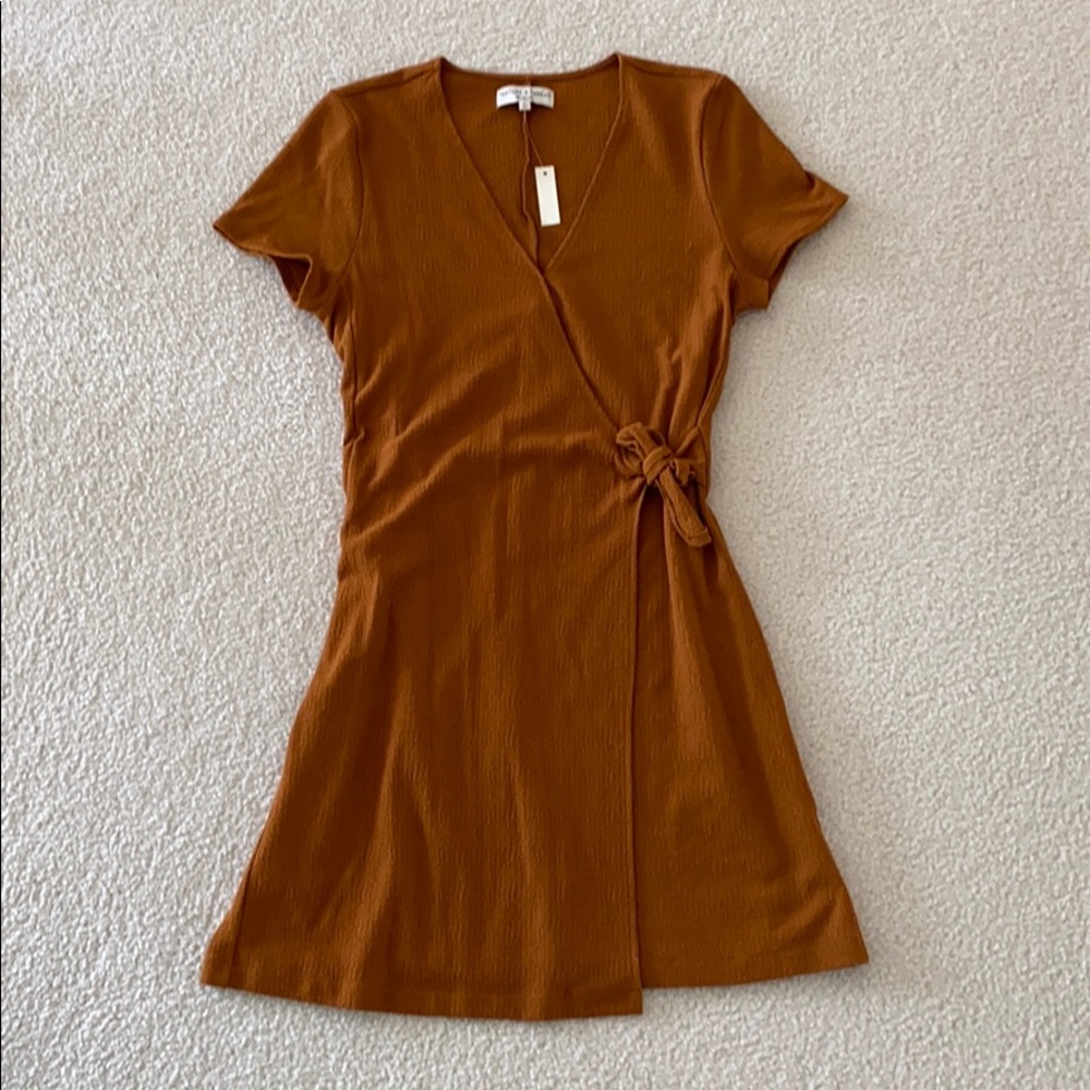 Madewell Short-Sleeve Side-Tie Dress